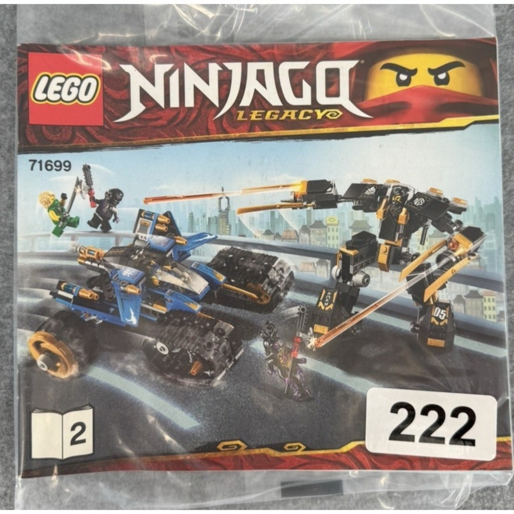 LEGO 71699 Ninjago Legacy Thunder Raider Instruction Manual Only OEM Original